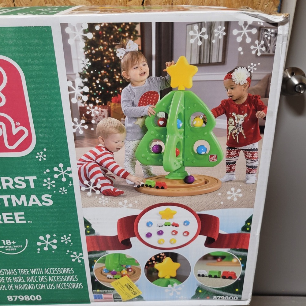 Step2 My First Christmas Tree Includes 12 Kid Friendly Toy Christmas Ornaments - Picture 3 of 4